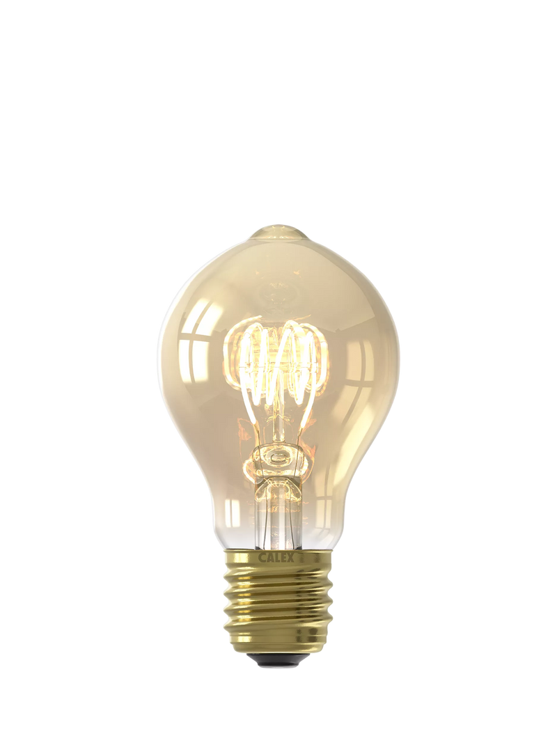 Calex gold tinted decorative filament LED bulb, UK version
