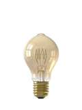 Calex gold tinted decorative filament LED bulb, UK version