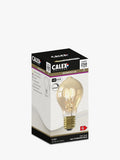 Calex gold tinted decorative filament LED bulb, UK version
