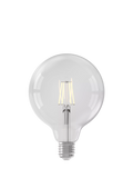Calex G125 Globe 5W LED dimmable light bulb E27 (British brand)