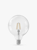 Calex G125 Globe 5W LED dimmable light bulb E27 (British brand)
