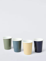 John Lewis John Lewis Enamel Tumbler, Set of 4, 480ml- Buy online at McGrocer