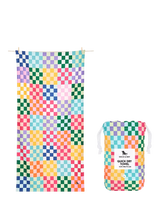 John Lewis Dock & Bay Check Me Out Beach Towel, Multi- Buy online at McGrocer
