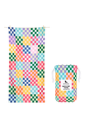 Dock & Bay multi geometric beach towel, UK version