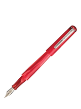 John Lewis Tom Hessin Charles Collection Fountain Pen, Red- Buy online at McGrocer