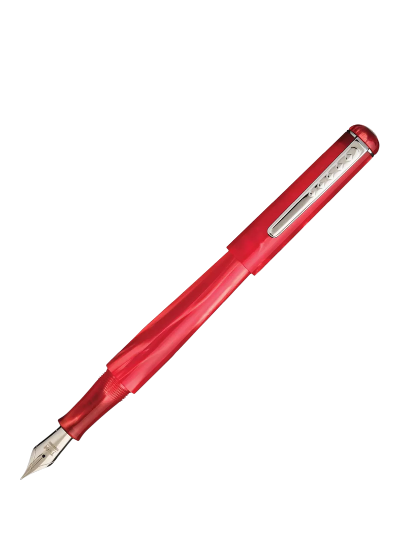 Tom Hessin Charles Collection fountain pen Red (British brand)