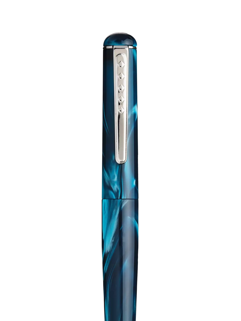 Tom Hessin fountain pen Thames Blue - British product