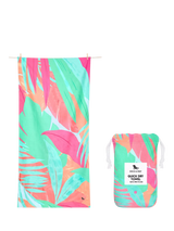 John Lewis Dock & Bay Hot Tropics Beach Towel, Multi, 160 x 90cm- Buy online at McGrocer
