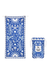 John Lewis Dock & Bay Ocean Treasure Beach Towel Blue- Buy online at McGrocer