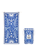 Dock & Bay Ocean Treasure beach towel blue - British product