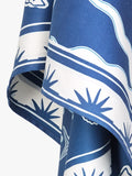 Dock & Bay Ocean Treasure beach towel blue - British product