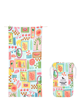 John Lewis Dock & Bay Wish You Were Here Beach Towel Multi 160 x 90cm- Buy online at McGrocer
