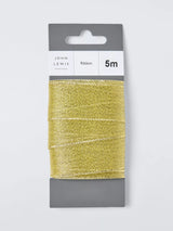 John Lewis John Lewis Sparkle Gift Ribbon Gold 5m- Buy online at McGrocer