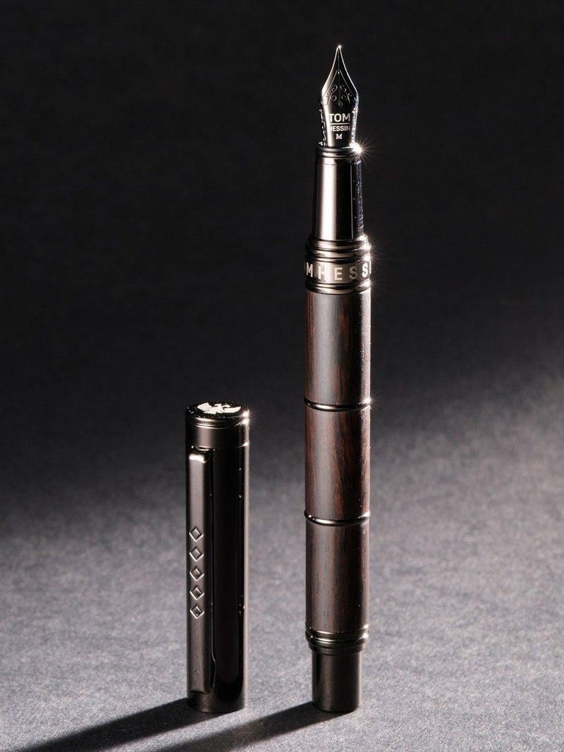 Tom Hessin Revolution fountain pen Charcoal medium nib, UK version