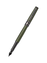 John Lewis Tom Hessin Rebel Collection Fountain Pen, Garrison Green- Buy online at McGrocer