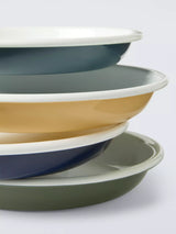 John Lewis John Lewis Enamel Dinner Plates Set of 4 25cm Multi Colour- Buy online at McGrocer