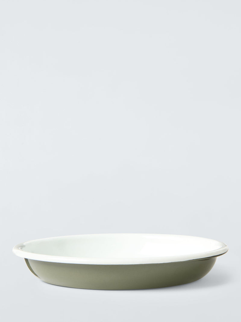 John Lewis enamel side plates 19cm multi - British product