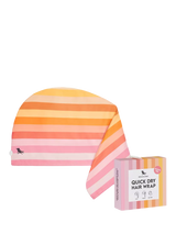 John Lewis Dock & Bay Miami Sorbet Hair Wrap, Multi/Pink- Buy online at McGrocer
