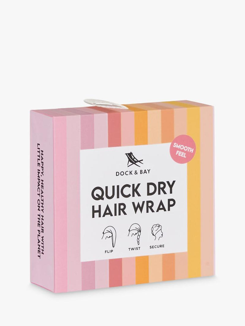 Dock & Bay Miami Sorbet hair wrap multi pink, UK version