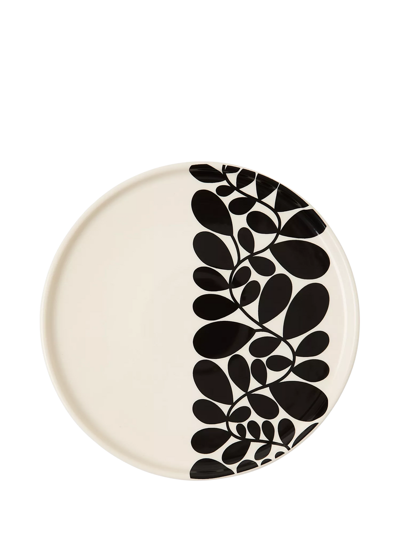 Orla Kiely Sycamore Stripe stoneware side plate 20cm, imported from the UK