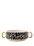 Orla Kiely stoneware cereal bowl Sycamore Stripe 13cm, UK version