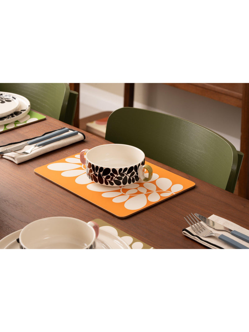Orla Kiely stoneware cereal bowl Sycamore Stripe 13cm, UK version