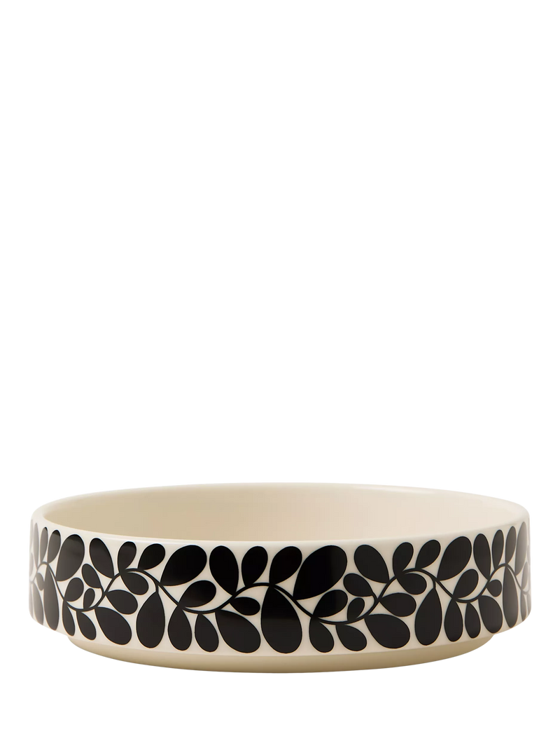Orla Kiely Sycamore Stripe stoneware pasta bowl 20cm - British product