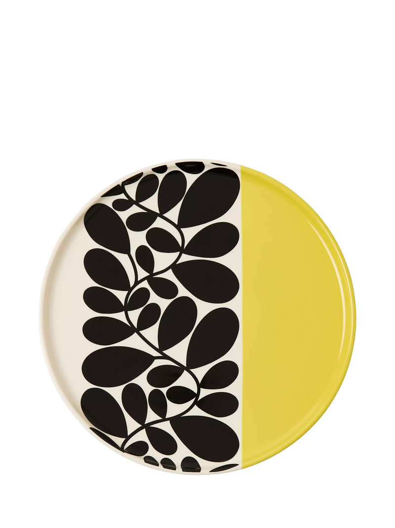 Orla Kiely Sycamore Stripe round platter 31cm - British product