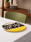 Orla Kiely Sycamore Stripe round platter 31cm - British product