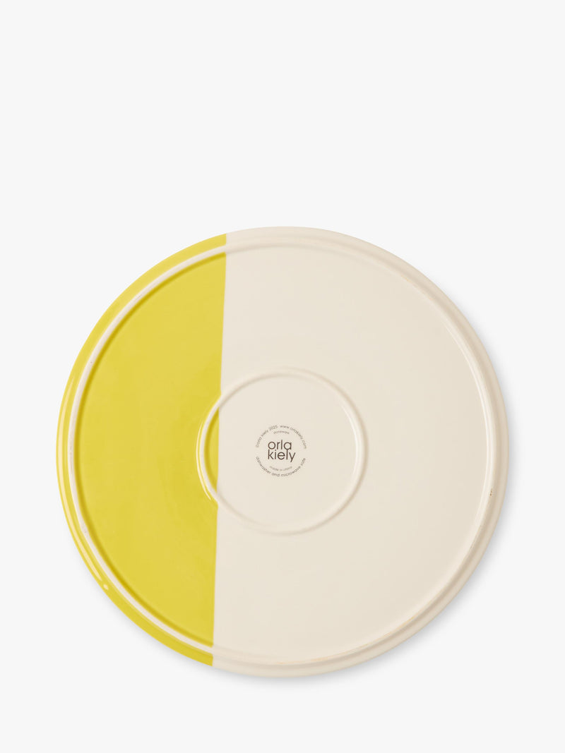 Orla Kiely Sycamore Stripe round platter 31cm - British product