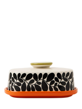 John Lewis Orla Kiely Sycamore Stripe Stoneware Butter Dish, Multi- Buy online at McGrocer