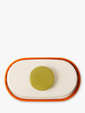 Orla Kiely Sycamore Stripe stoneware butter dish 17x10x8.5cm, UK version