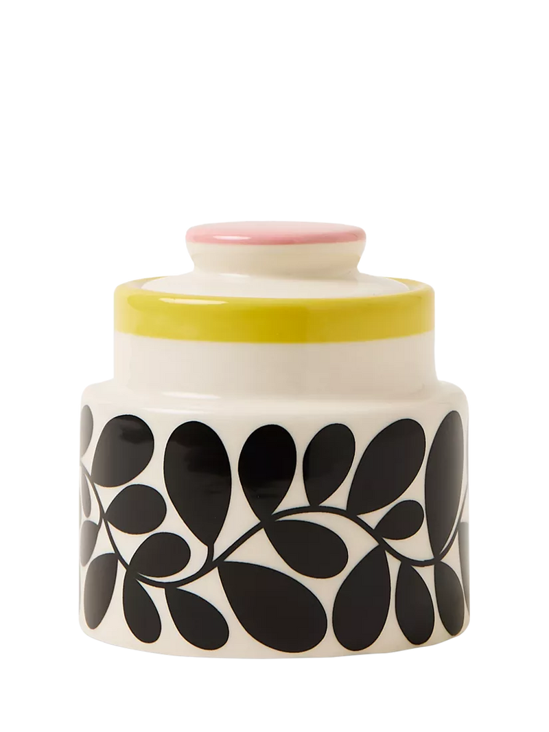 Orla Kiely stoneware sugar bowl Sycamore Stripe 200ml (British brand)