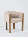 John Lewis Solace tub chair with oak legs, imported from the UK