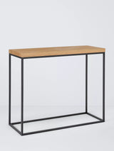John Lewis John Lewis Calia Compact Console Table Solid Oak- Buy online at McGrocer