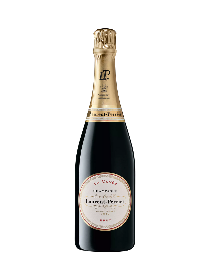 Laurent-Perrier Champagne gift set with two glasses 75cl (British brand)