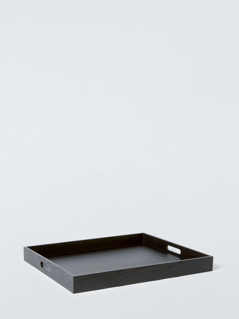 John Lewis footstool tray black 60x50cm (British brand)