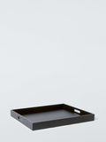 John Lewis footstool tray black 60x50cm (British brand)