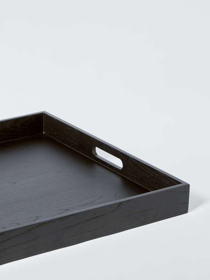 John Lewis footstool tray black 60x50cm (British brand)