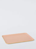 John Lewis The Colour Edit Large Tray, FSC-Certified (Oak/Poplar Wood), Deep Plaster