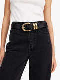 By Malene Birger Zoira leather belt, imported from the UK