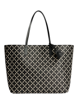John Lewis By Malene Birger Abi Printed Tote Bag, Black- Buy online at McGrocer