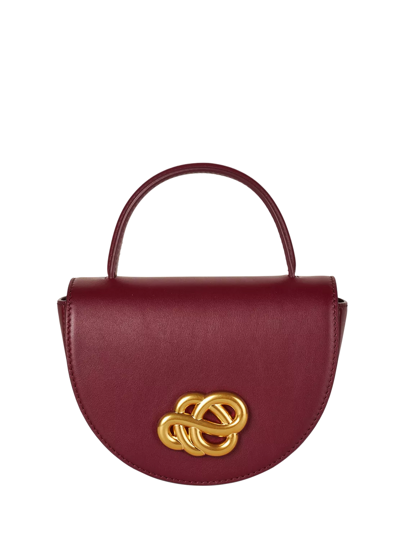By Malene Cebella Leather Shoulder Bag, Cabernet