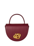 By Malene Cebella Leather Shoulder Bag, Cabernet