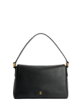 By Malene Birger Lelou black leather shoulder bag, UK version