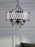 Laura Ashley Allerford pendant light in satin bronze (British brand)