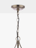 Laura Ashley Allerford pendant light in satin bronze (British brand)