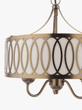 Laura Ashley Allerford pendant light in satin bronze (British brand)