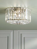 Laura Ashley Fernhurst flush ceiling light antique brass - British product