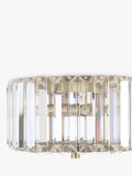 Laura Ashley Fernhurst flush ceiling light antique brass - British product